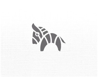 小斑马标志logo