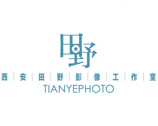 西安田野影像工作室logo