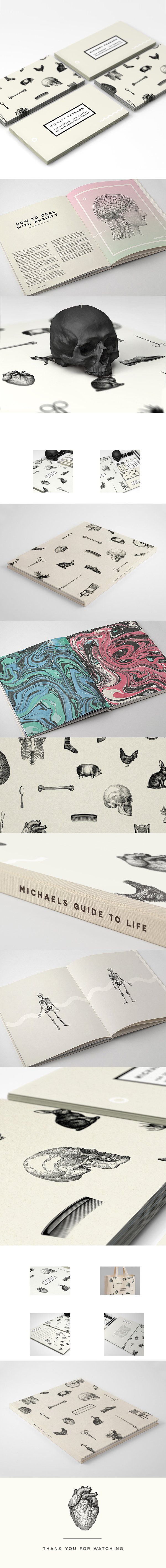 国外独特动物与五官创意画册设计案例欣赏