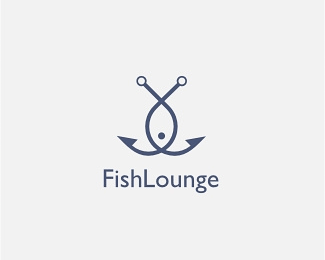 FishLounge鱼钩图标设计欣赏