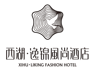 西湖逸锦风尚酒店标志设计