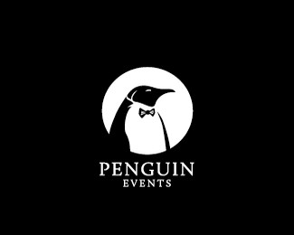 南极企鹅logo设计