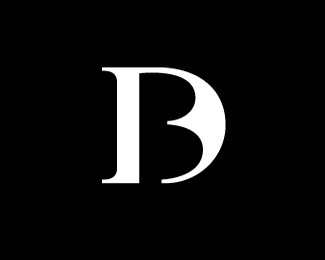 DB字母标志logo设计