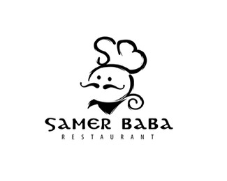萨默尔巴巴厨师标志