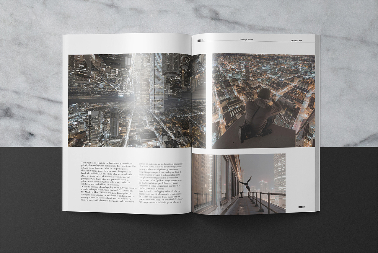 上海创意报告全英文版式画册设计