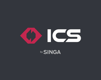 软件公司ICS商标设计