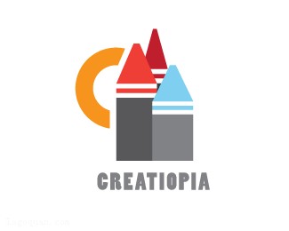 武汉平面设计艺术网站标志Creatiopia