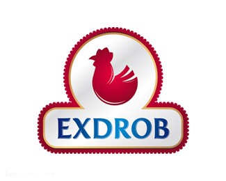 大连肉类生产商Exdrob标志