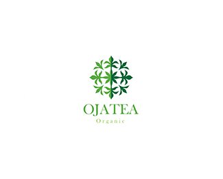 有机茶叶品牌标志OJATEA